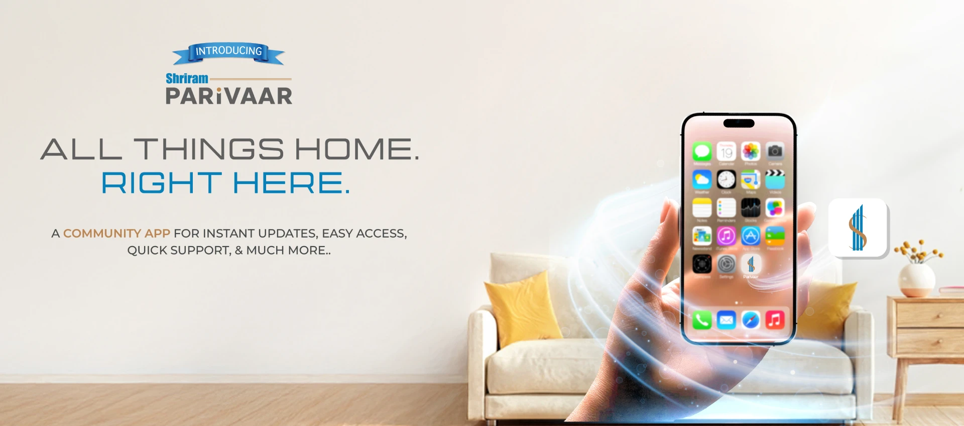 Shriram Parivaar - Desktop Banner
