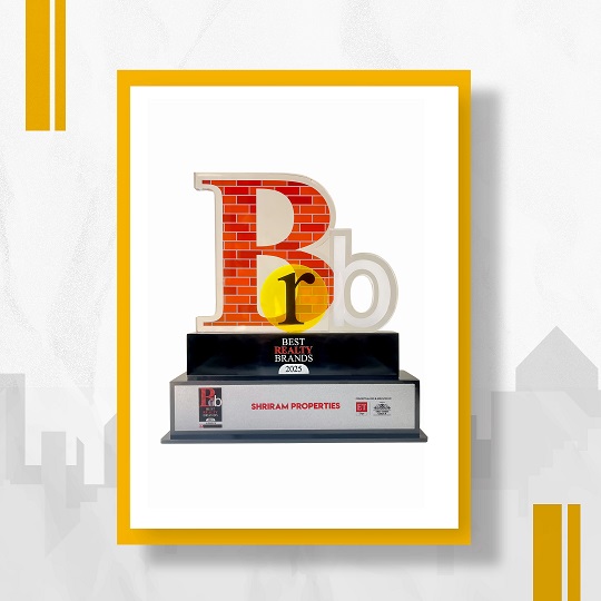 Best Realty Brands 2025 - Shriram Properties